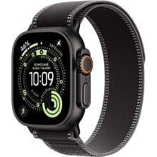 Смарт-часы Apple Watch Ultra 3 GPS + Cellular 49mm (корпус - черный титан, ремешок Trail Loop черный, размер S/M) - 0