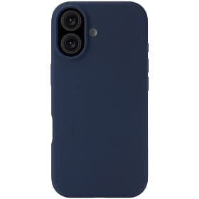 Чехол-накладка uBear Touch Mag для iPhone 17, силикон, темно-синий - 0