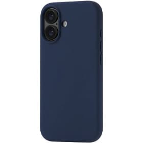 Чехол-накладка uBear Touch Mag для iPhone 17, силикон, темно-синий - 1