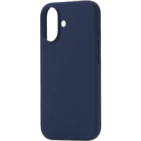 Чехол-накладка uBear Touch Mag для iPhone 17, силикон, темно-синий - 3