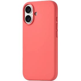 Чехол-накладка uBear Touch Mag для iPhone 17, силикон, коралловый - 2