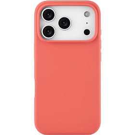 Чехол-накладка uBear Touch Mag для iPhone 17 Pro Max, силикон, коралловый - 0