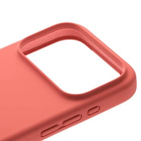 Чехол-накладка uBear Touch Mag для iPhone 17 Pro Max, силикон, коралловый - 3