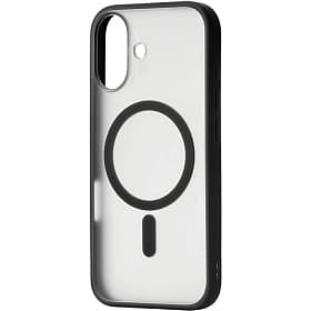 Чехол-накладка uBear Cloud Mag для iPhone 17, полиуретан, черный - 3