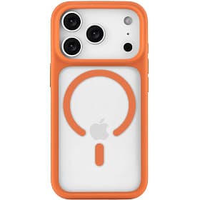 Чехол-накладка uBear Shade для iPhone 17 Pro, полиуретан, оранжевый - 0