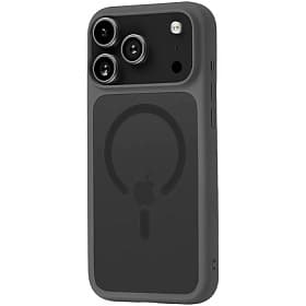 Чехол-накладка uBear Shade для iPhone 17 Pro Max, полиуретан, серый - 1