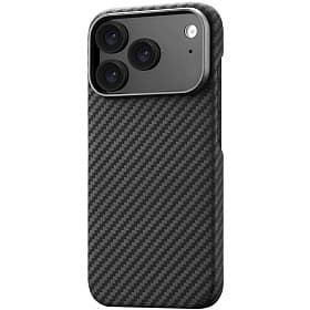 Чехол-накладка uBear Supreme для iPhone 17 Pro, кевлар, черный - 1
