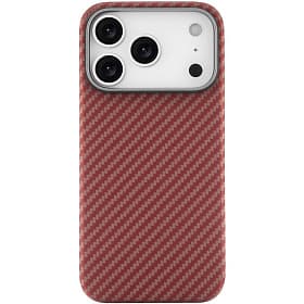 Чехол-накладка uBear Supreme для iPhone 17 Pro, кевлар, оранжевый - 0