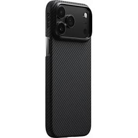 Чехол-накладка Pitaka Ultra-Slim для iPhone 17 Pro Max, кевлар, черный - 1