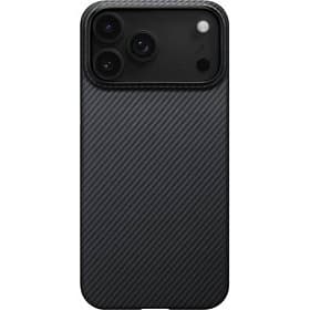 Чехол-накладка Pitaka Ultra-Slim для iPhone 17 Pro, кевлар, черный - 0