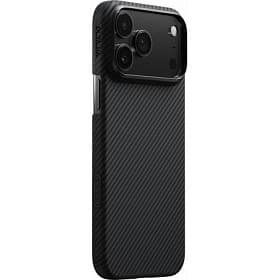 Чехол-накладка Pitaka Ultra-Slim для iPhone 17 Pro, кевлар, черный - 1