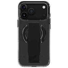 Чехол-накладка Uniq Heldro Air для iPhone 17 Pro Max, полиуретан, черный - 0