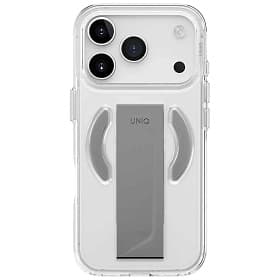 Чехол-накладка Uniq Heldro Air для iPhone 17 Pro, полиуретан, прозрачный - 0
