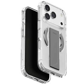 Чехол-накладка Uniq Heldro Air для iPhone 17 Pro, полиуретан, прозрачный - 1