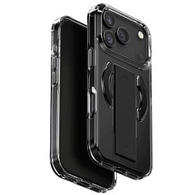 Чехол-накладка Uniq Heldro Air для iPhone 17 Pro, полиуретан, черный - 1