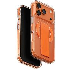 Чехол-накладка Uniq Heldro Air для iPhone 17 Pro, полиуретан, оранжевый - 1