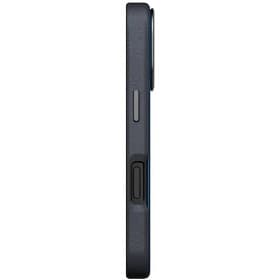 Чехол-накладка Uniq Lyden DS для iPhone 17 Pro, экокожа, синий/серый - 3