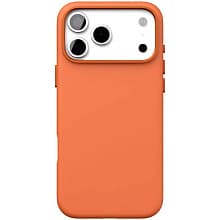 Чехол-накладка VLP Aster Pro для iPhone 17 Pro Max, силикон, оранжевый - 0
