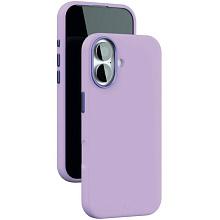 Чехол-накладка VLP Aster Pro для iPhone 17, силикон, лавандовый - 1