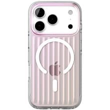 Чехол-накладка VLP Pulse Case для iPhone 17 Pro, полиуретан/алюминий, перламутровый - 0