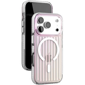 Чехол-накладка VLP Pulse Case для iPhone 17 Pro, полиуретан/алюминий, перламутровый - 1