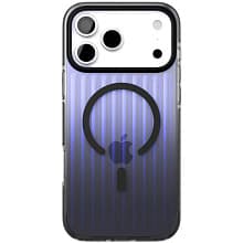 Чехол-накладка VLP Pulse Case для iPhone 17 Pro Max, полиуретан/алюминий, черный - 0
