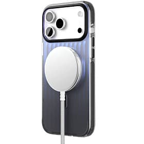 Чехол-накладка VLP Pulse Case для iPhone 17 Pro Max, полиуретан/алюминий, черный - 2