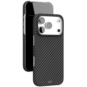 Чехол-накладка VLP Kevlar Case для iPhone 17 Pro, кевлар, черный - 2