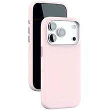 Чехол-накладка VLP Aster Pro для iPhone 17 Pro, силикон, розовый - 1