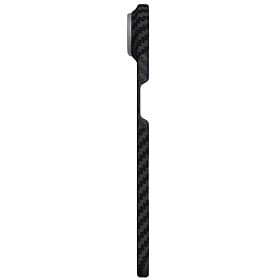 Чехол-накладка Magssory Aramid Frame для iPhone Air, кевлар, черный - 2