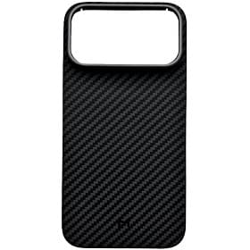 Чехол-накладка Magssory Aramid Frame для iPhone 17 Pro, кевлар, черный - 0