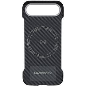Чехол-накладка Magssory Aramid Zero для iPhone Air, кевлар, черный - 1