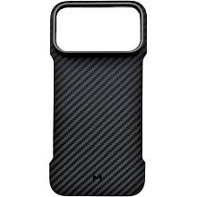 Чехол-накладка Magssory Aramid Zero для iPhone 17 Pro Max, кевлар, черный - 0
