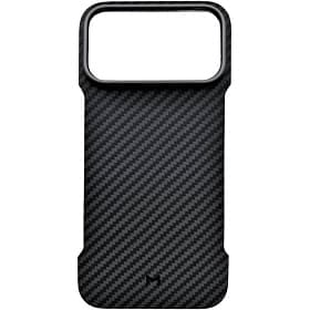 Чехол-накладка Magssory Aramid Zero для iPhone 17 Pro Max, кевлар, черный - 0