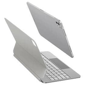 Чехол-клавиатура Uniq VENNO Pro Magnetic keyboard для iPad Pro 11″ (2024), белый - 0