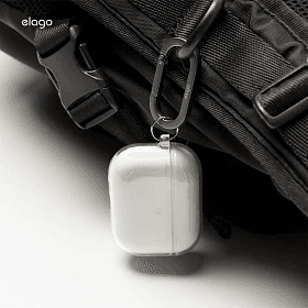 Чехол Elago Clear Hang розовый, для AirPods Pro 3 - 1