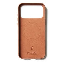 Чехол-накладка Mujjo Leather для iPhone 17 Pro Max, кожа, коричневый - 3