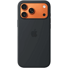 Чехол-накладка Apple Silicone Case для iPhone 17 Pro Max, силикон, черный - 1