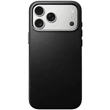 Чехол-накладка Nomad Traditional Leather Case для iPhone 17 Pro Max, кожа, черный - 0