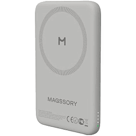 Внешний аккумулятор c БЗУ Magssory Core 5K 5000 мАч, титан - 2
