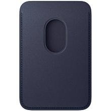 Кардхолдер Apple FineWoven Wallet MagSafe, микротвил, темно-синий - 1