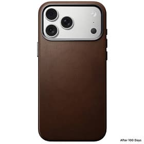 Чехол-накладка Nomad Traditional Leather Case для iPhone 17 Pro Max, кожа, коричневый - 1