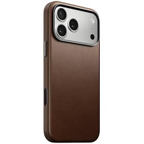 Чехол-накладка Nomad Traditional Leather Case для iPhone 17 Pro Max, кожа, коричневый - 2