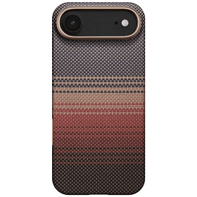 Чехол-накладка Pitaka Ultra-Slim Case для iPhone Air, арамид (кевлар), оранжевый - 0