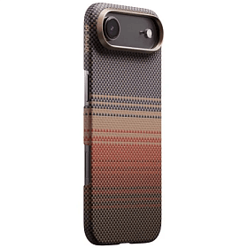 Чехол-накладка Pitaka Ultra-Slim Case для iPhone Air, арамид (кевлар), оранжевый - 1
