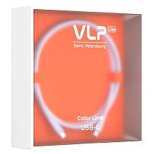Кабель VLP LITE Color Line USB-C / USB-C, 60Вт 1м, белый - 3