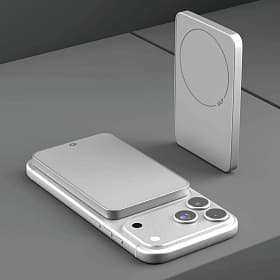 Внешний аккумулятор c БЗУ VLP Diamond Energy, Qi2 5000 мАч, белый - 3