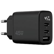 Зарядное устройство сетевое Magssory Digit, 45Вт, черный - 0