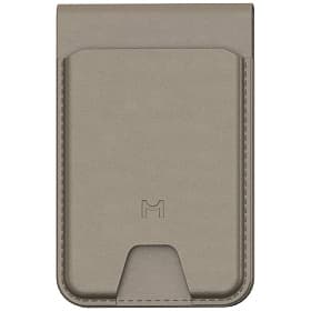 Кардхолдер Magssory Geotag Magnetic Find My Flip Wallet MagSafe, латте - 0
