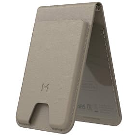 Кардхолдер Magssory Geotag Magnetic Find My Flip Wallet MagSafe, латте - 2